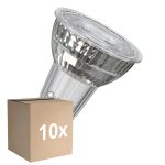 Confezione Multipack 10x Ledvance Faretti LED E14 PAR16 3.7W 350lm 36D - 927 Bianco Molto Caldo | Miglior Resa Cromatica - Dimmerabile - Sostitutiva 25W