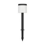 Eglo Punta Luce Pantete Solar Nero 7W 830lm - 830 Luce Calda -  | IP65 - Sensore Di Movimento