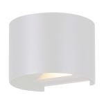 Eglo Luce Da Parete Calpino 3 Aluminium Bianca Up & Down 2W 420lm - 830 Luce Calda -  | IP54
