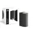 D'Lite Luce Da Parete Vossem Nero Up & Down| IP54 - Adatto Per 2x GU10